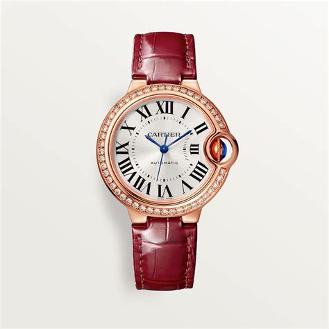 cartier montre fondue|Cartier gold leather watch.